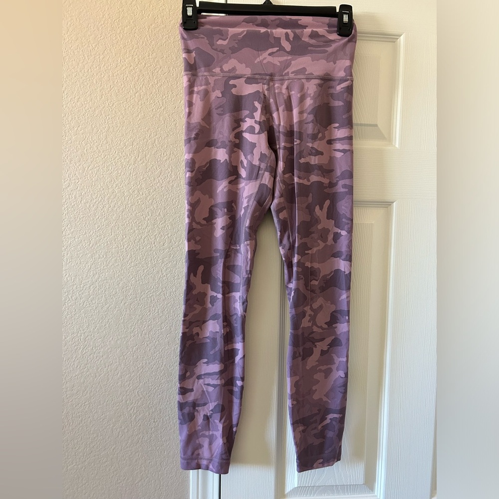 Lululemon Pink Camo Align Pant 25”